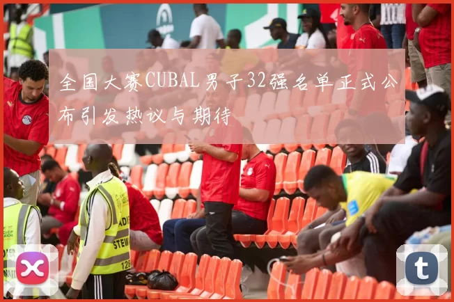 全国大赛CUBAL男子32强名单正式公布引发热议与期待